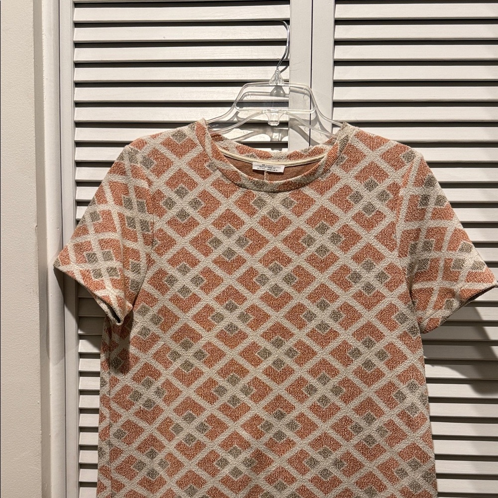 Zara Geometric Patterned Dress - Picture 2 of 7